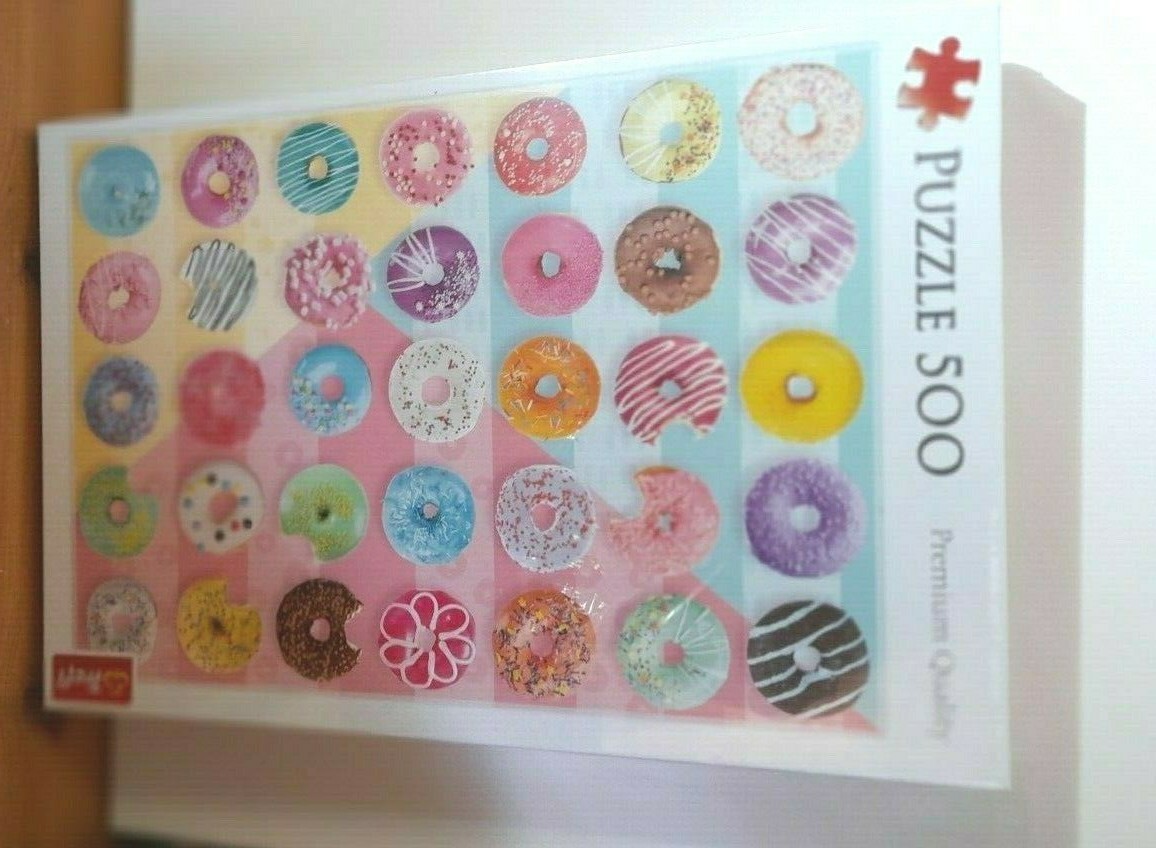 Trefl 500 Piece Adult Doughnuts Jigsaw Puzzle - NEW SEALED
