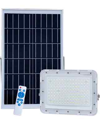 300W LED Solar Flood Lights,24000Lumens Street Flood Light Outdoor IP67 Waterpro