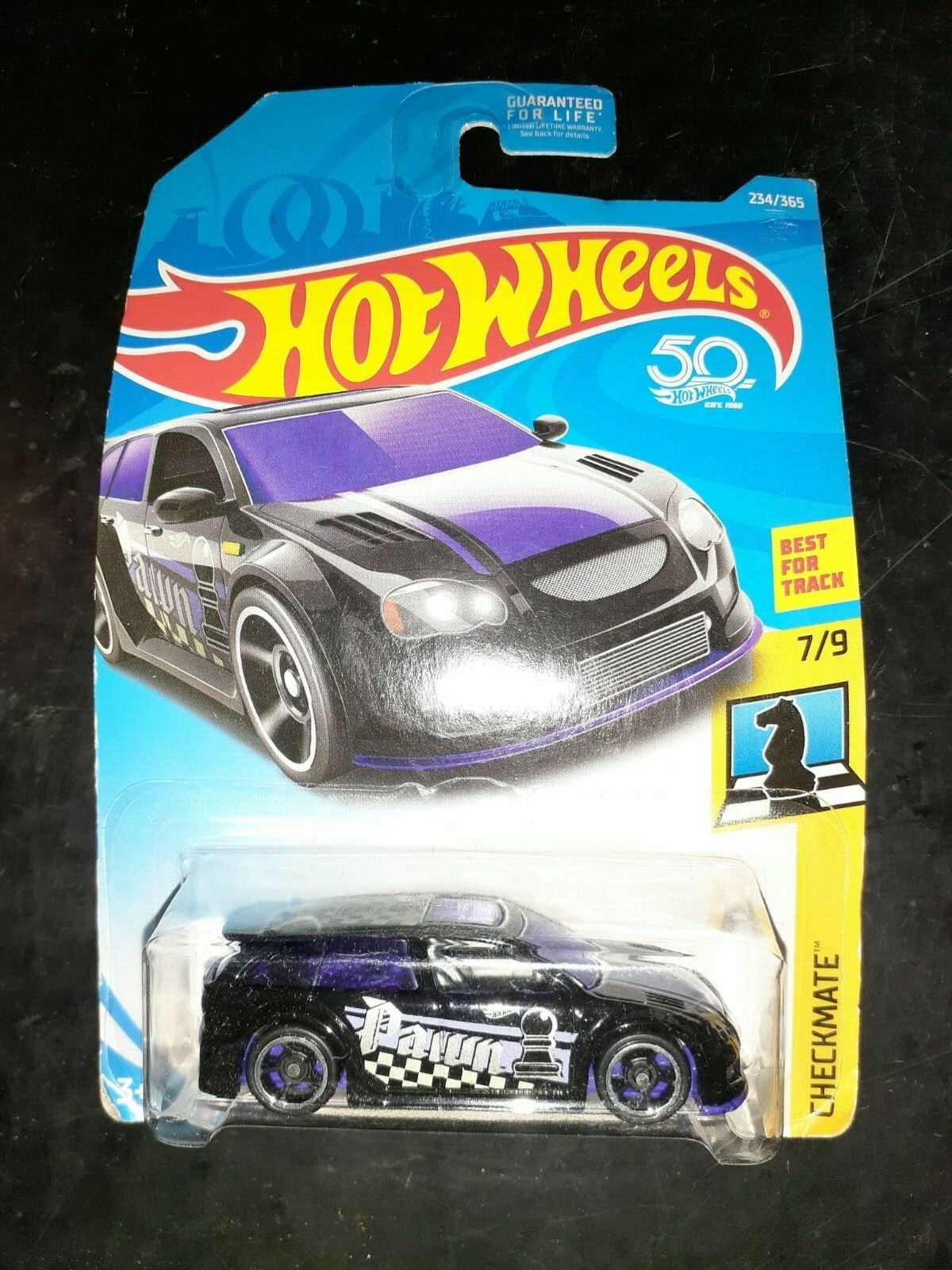 Audacious 234/365 Checkmate 7/9 2018 Hot Wheels NEW