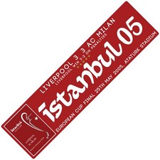 Liverpool Istanbul 05 Programme - Bar Runner/Desk Mat