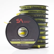 Scientific Anglers Absolute Fluorocarbon Trout Tippet - All Sizes - FREE SHIP