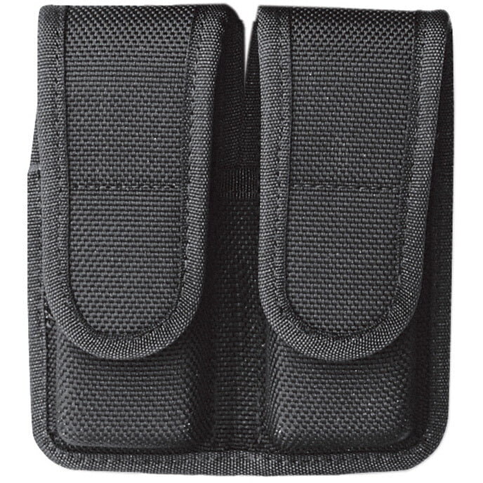 Bianchi Model 7302 Double Magazine Pouch, 04, Black, MOLLE, 1209315: 25382-image