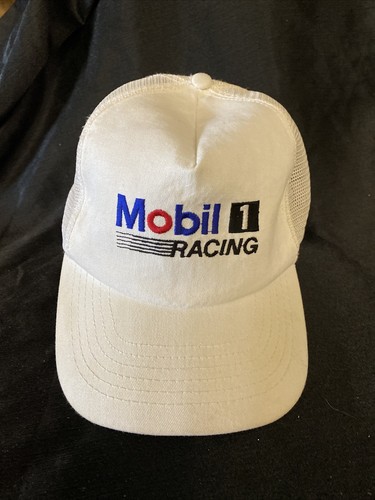 Mobil 1 One Racing White SnapBack Hat 