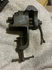 Vintage Watchmaker Jeweler Clamp On Vise No Maker Mark
