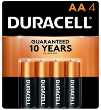 Duracell CopperTop AA Alkaline Batteries Long Lasting Powerful Double A Bulk