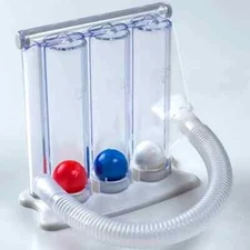 ALRIER Deep Breathing Exercise for Lung Respiratory Breath Trainer 3 Balls