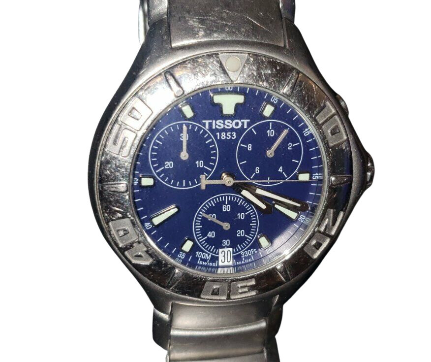 Tissot Chrono XL Blue Men's Watch - S462/562 for sale online | eBay