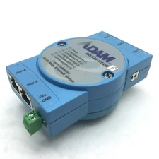 Advantech ADAM-6520 5-Port Industrial Ethernet Switch 10/100Mbps RJ-45 10-30VDC