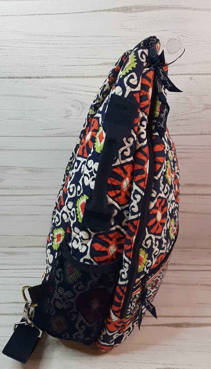 Vera Bradley backpack / tennis or pickleball racket holder Vera Bradley Tennis Pickle Ball Racket Bag Blue Crossbody  main image 3