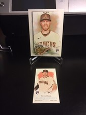 2022 ALLEN & GINTER SETH BEER RC LOT OF 2 base + mini variation - Dbacks Pitt