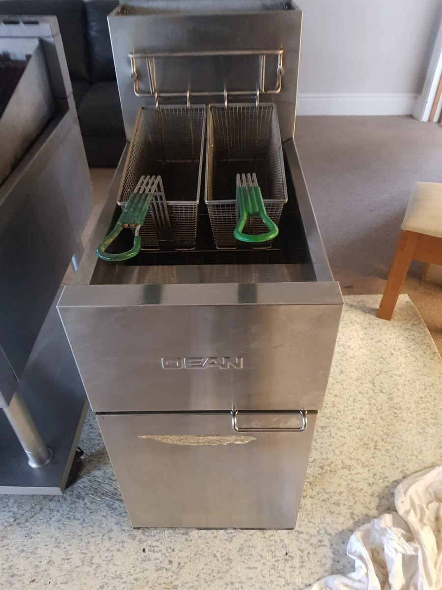 Used commercial top deep fryer