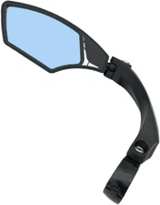 Hafny NEW Handlebar Bike Mirror, Hd,Blast-Resistant, Glass Lens, HF-MR095 (Anti-