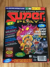 Super Play Magazine Issue 1 (no badge) GREAT CONDITION