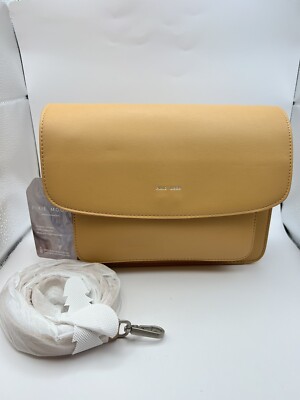 NWT Pixie Mood Women's Honey Brown Vegan Leather Crossbody Purse Handbag