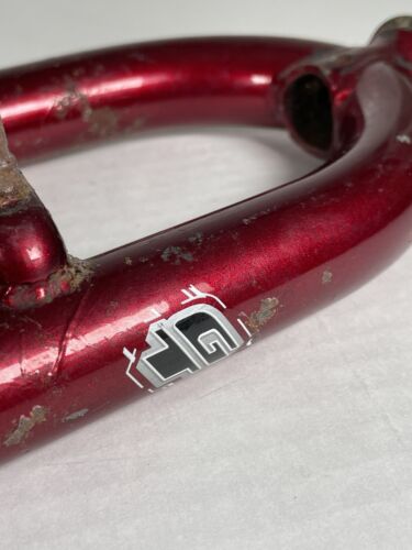 GT MTB Fork 26" 1 1/8" 28.6mm, 175mm, Threaded Rigid Steel Red Fair Condition - Picture 9 of 18