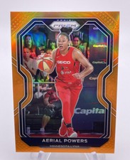 Aerial Powers 2021 Panini WNBA Prizm Orange Prizm 22/60 Minnesota Lynx #26
