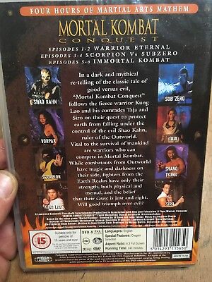 SPACETREK66 - DVD MORTAL KOMBAT - SERIE TV - 6 DVDs