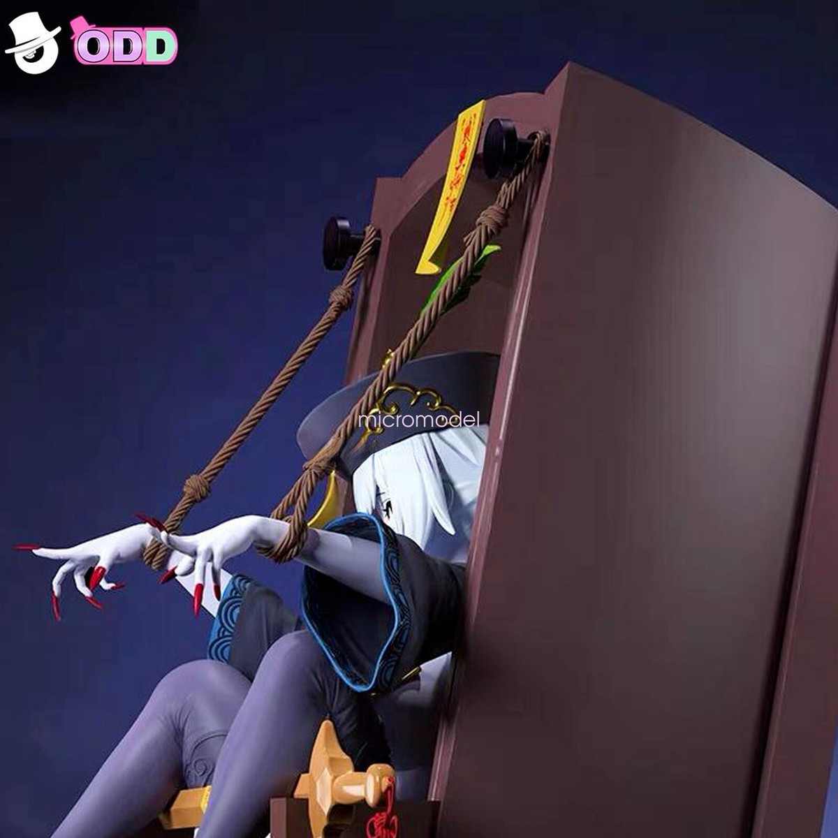 ゾンビの姉妹 ODD ゾンビ フィギュアガレージキットスタチュー ODD Studio Zombie Sister JiangJiang Statue Resin Figure Model