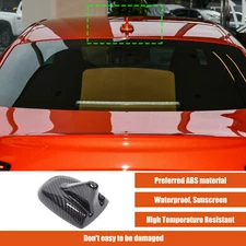 ABS Carbon Fiber Shark Fin Antenna Cover Trim For Maserati Ghibli 2017-24 US
