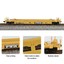 HO Scale 1:87 40ft Well Car With Shipping Containers - Ready-to-Run Model Train Car