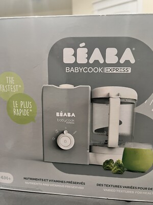 BEABA Babycook Express - the Fastest Babycook, Baby Food Maker, Baby Food