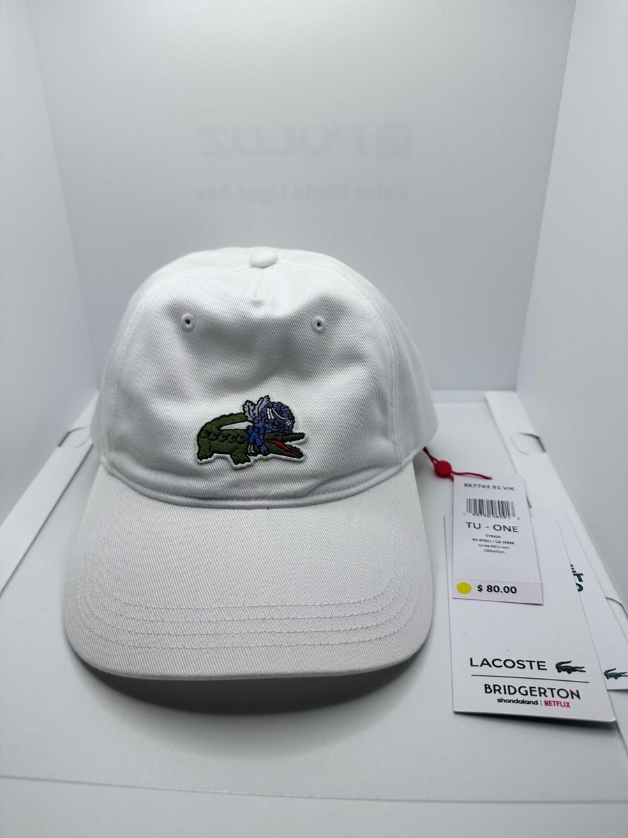Lacoste x Netflix Bridgerton Unisex Onesize COTTON Cap in