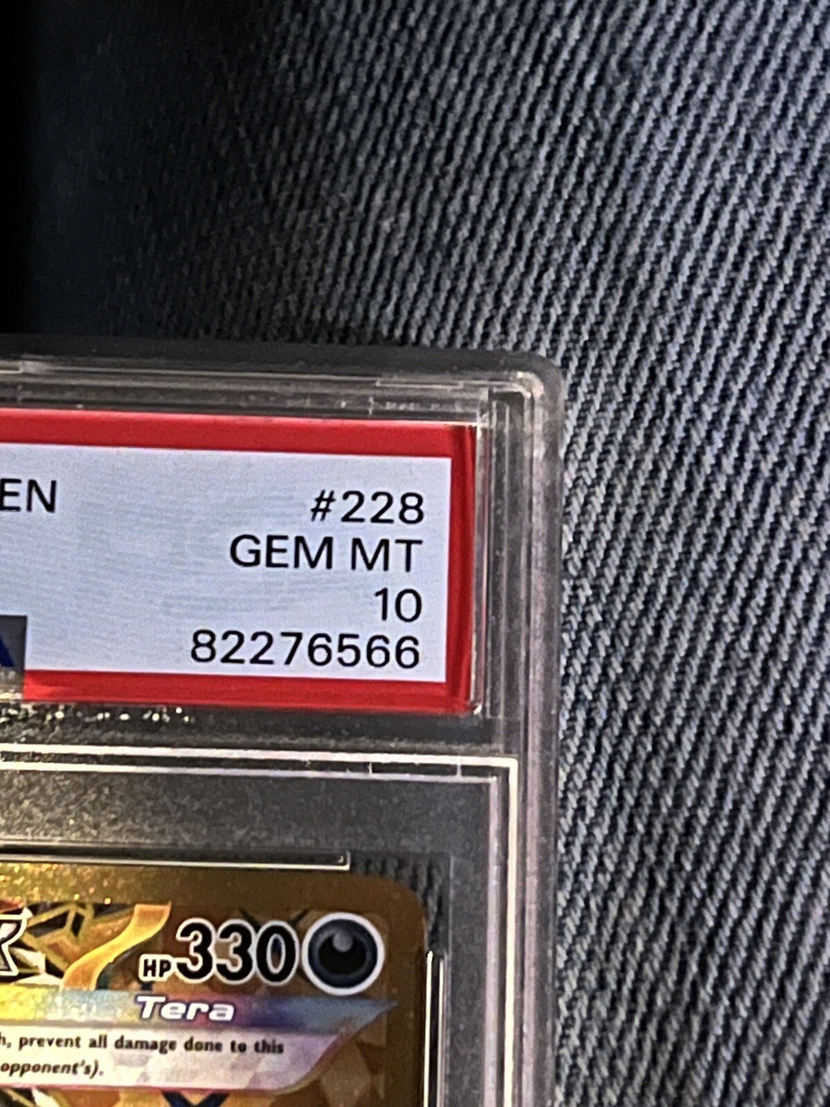 2023 Pokemon Obsidian Flames Charizard ex FA Hyper Rare 228/197 PSA 10