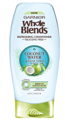 Garnier Whole Blends Coconut Water & Aloe Vera Conditioner 22 fl oz *Twin Pack*