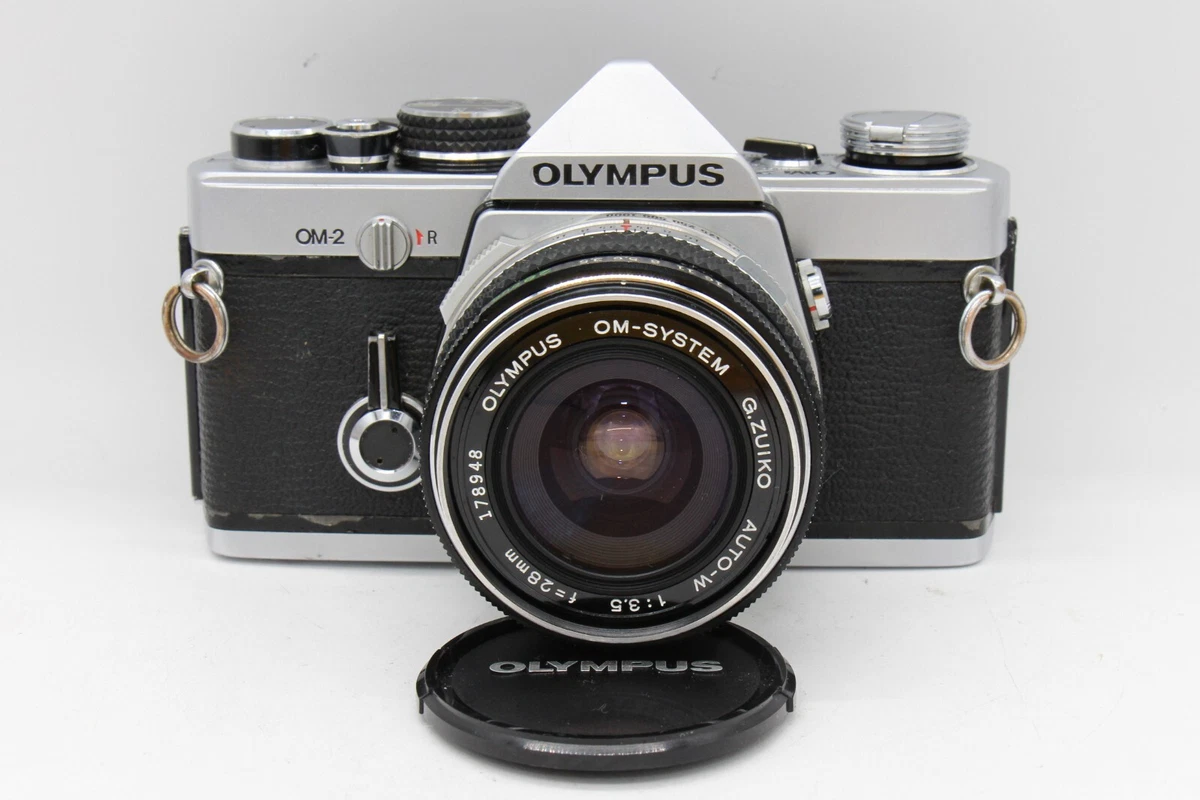 Olympus OM-2 35mm SLR Film Camera with G.Zuiko Auto-W 28mm F/3.5