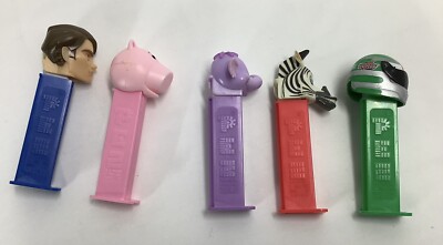 5 Pez Empty Dispensers 211207FSB/TWD