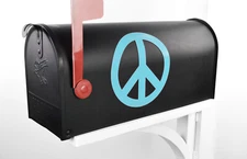 Mailbox Magnet Partial Cover Peace Sign  Assorted Colors Large Car Multi Use