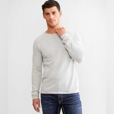 NWOT Jack  Jones Men  s JJEHILL Crew Neck Knit Jumper in Grey Size L