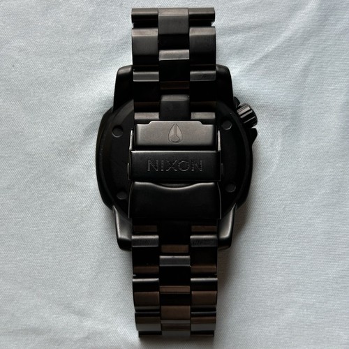 Nixon Ranger 40 Stainless Steel Men's Watch - Black, 40mm, Item A468001 - Picture 7 of 9