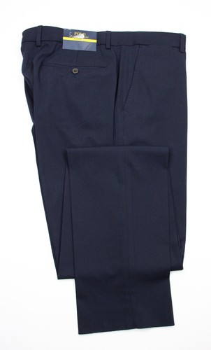 $598 Polo Ralph Lauren Suit 46 L 39W Men's Solid Navy Two Button Modern Fit - Picture 14 of 17