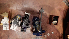 LEGO 9446 Ninjago Destiny's Bounty Partially Built