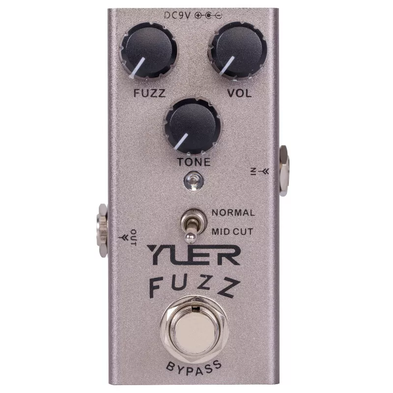 YUER Fuzz Electric Guitar Effects Pedal True Bypass RF 11 New eBay