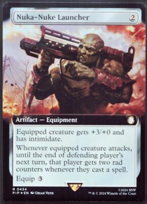 Nuka-Nuke Launcher - 434 Extended Foil MTG Fallout
