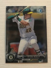 2017 Bowman Chrome Mini Ryon Healy Athletics RC 35