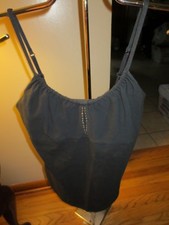 Women's Express Black Spaghetti Strap Tank Top Size S Good Condition