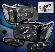 For 2001-2004 Toyota Tacoma Crystal Head Lightscornerbumper Signal Smoke 2003