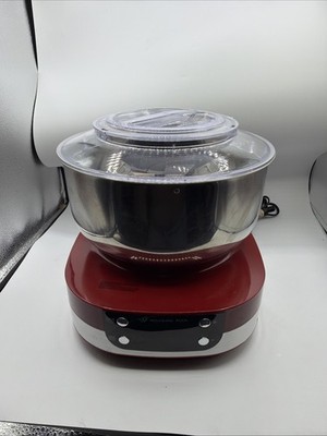 Wolfgang Puck 5-Quart 600-Watt Programmable Universal Mixer Model BKMT0020 Red