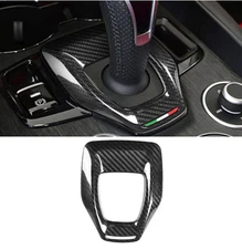 Carbon Fiber Gear Shift Box Panel Trim Cover For Alfa Romeo Giulia Stelvio 20-25