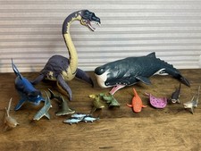 Animal Planet Chap Mei Elasmosaurus, Sperm Whale & extra sea creature figures