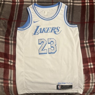 Nike Lore Series LeBron James City Lakers Jersey Men's Size 40 Small