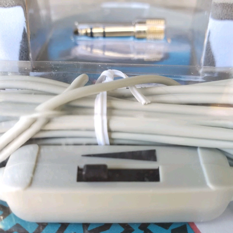 罕见老式 Labtec 耳机 立体声 电脑 数字适配器 音量控制  — 第 4/4 张图片