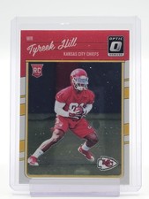 TYREEK HILL 2016 DONRUSS OPTIC ROOKIE #117 KANSAS CITY CHIEFS Q0014