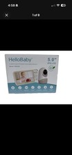 Hellobaby HB6256 Video Baby Monitor 5.0 Inch IPS LCD Screen Remote