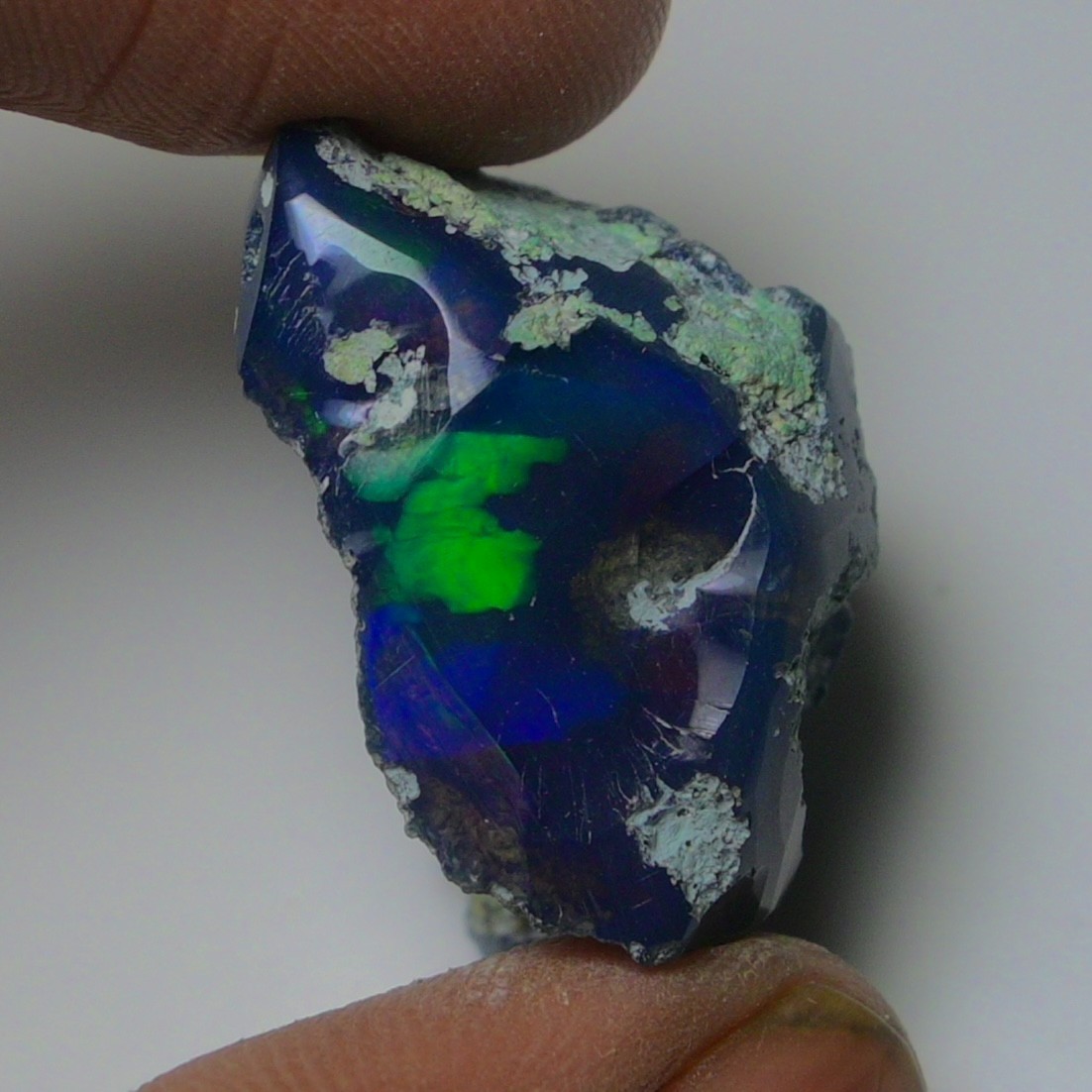 Black Opal Rough 26.45 Carats, Natural Ethiopian Opal Rough, Opal Raw Crystal