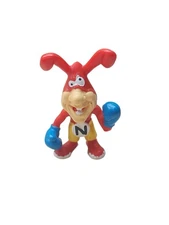 1988 Domino's Pizza Avoid The Noid PVC Figure 3" Boxing Boxer Collectible VTG