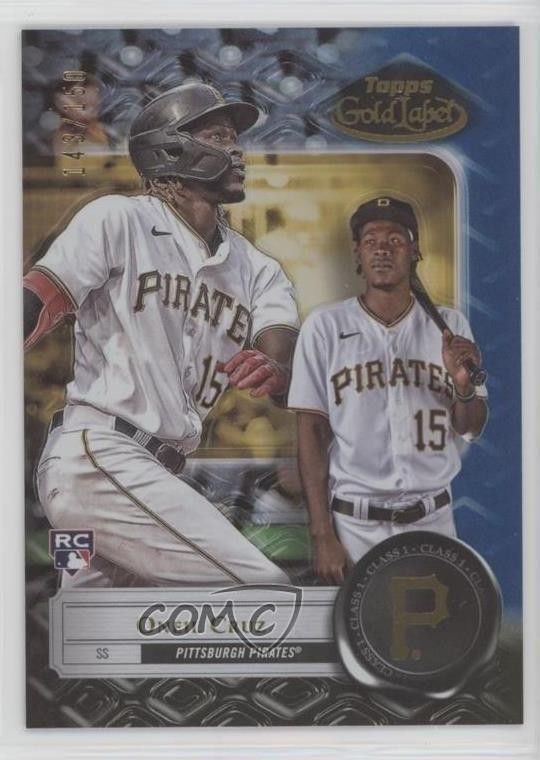 2022 Topps Gold Label Class 1 Blue 143/150 Oneil Cruz #95 uk2